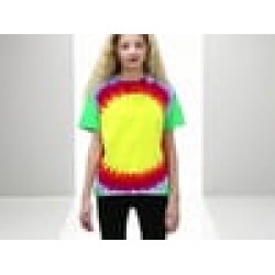 Plain tee Kids Tie-Dye 5.3oz